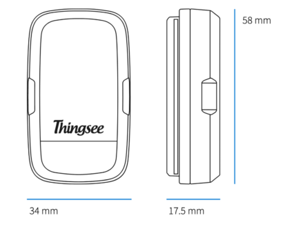 Thingsee ENVIRONMENT RUGGED wireless IoT device details