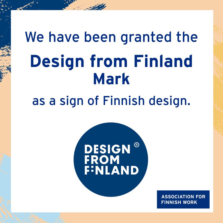 Haltian granted Design from Finland mark banner