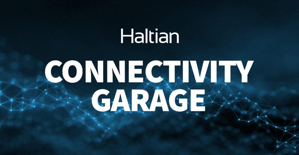 Haltian connectivity garage banner