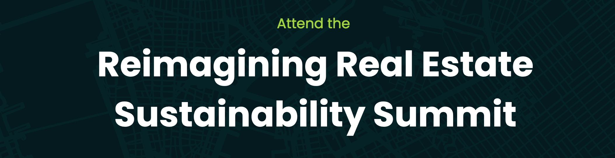 reimagining real estate sustainability summit