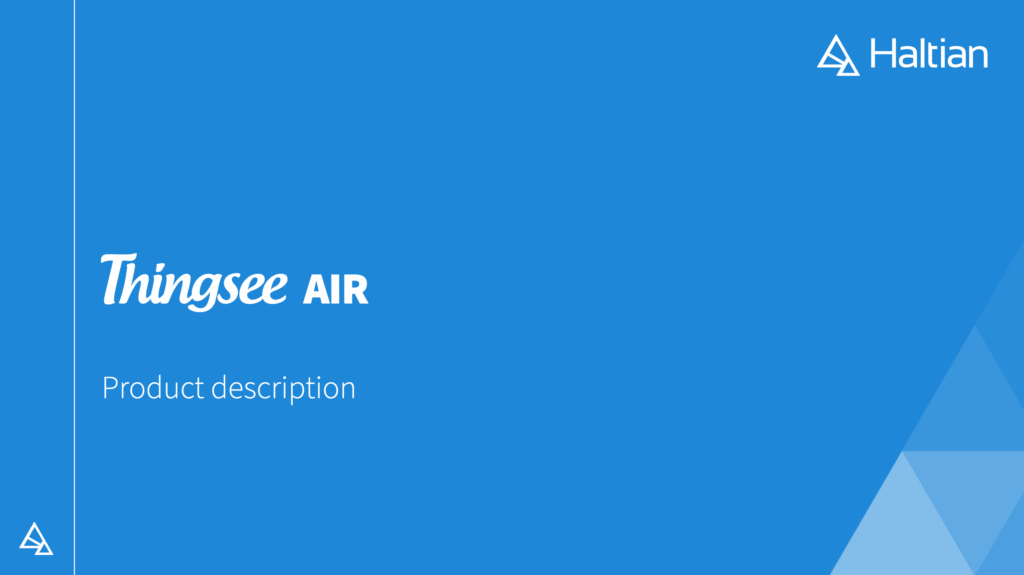 download Thingsee AIR product description