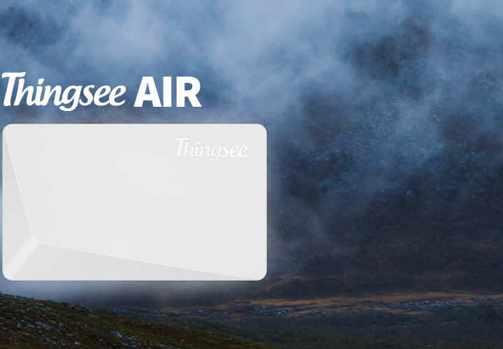 how to install Thingsee AIR wireless air quality monitoring device