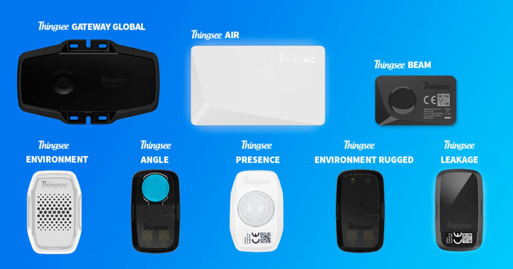 Thingsee IoT starter packages devices