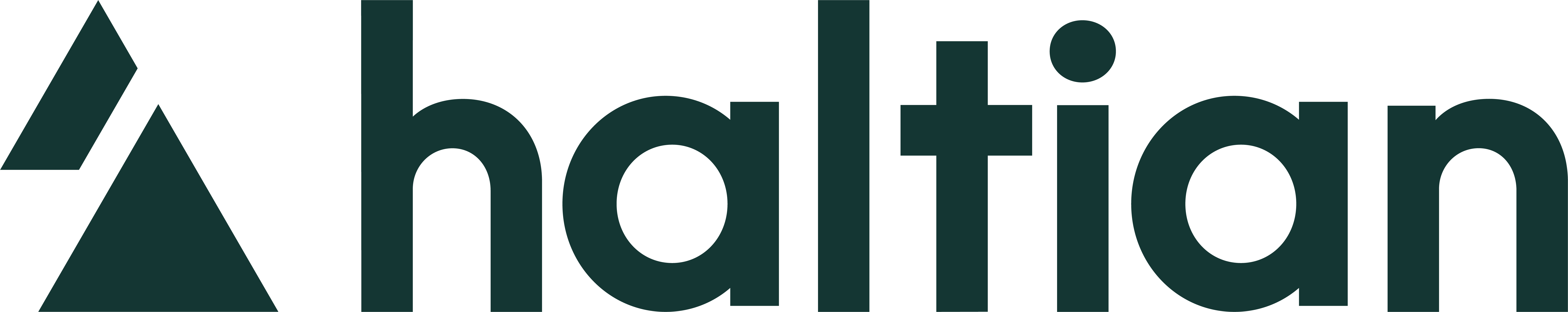 Haltian logo green