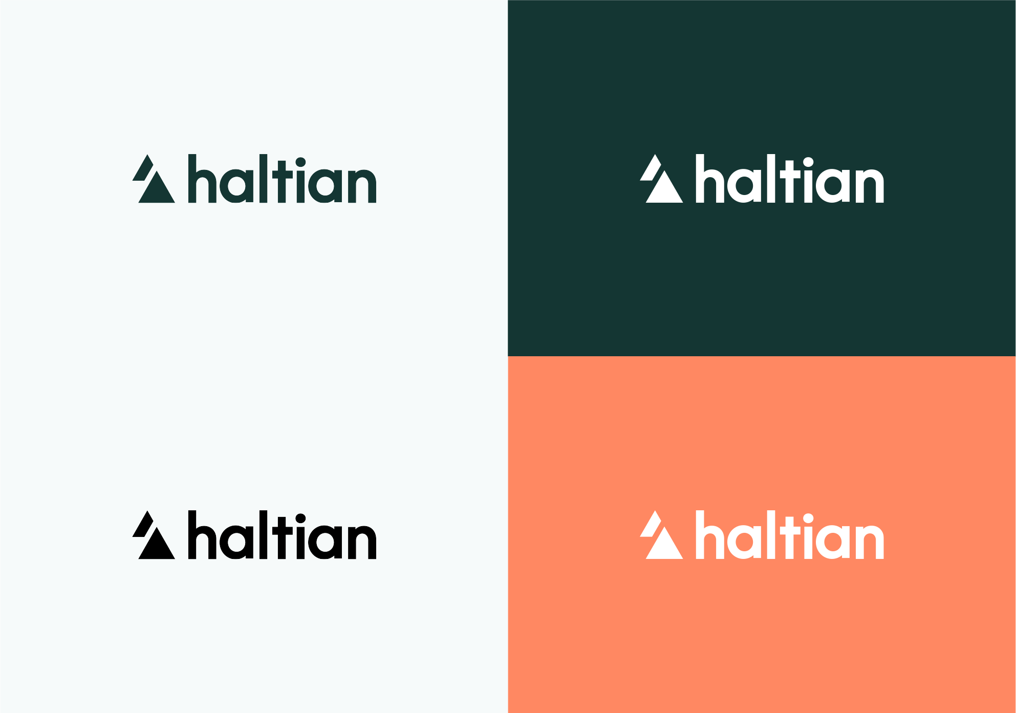 Haltian logo colors