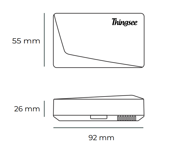 Thingsee AIR indoor air quality sensor measurements