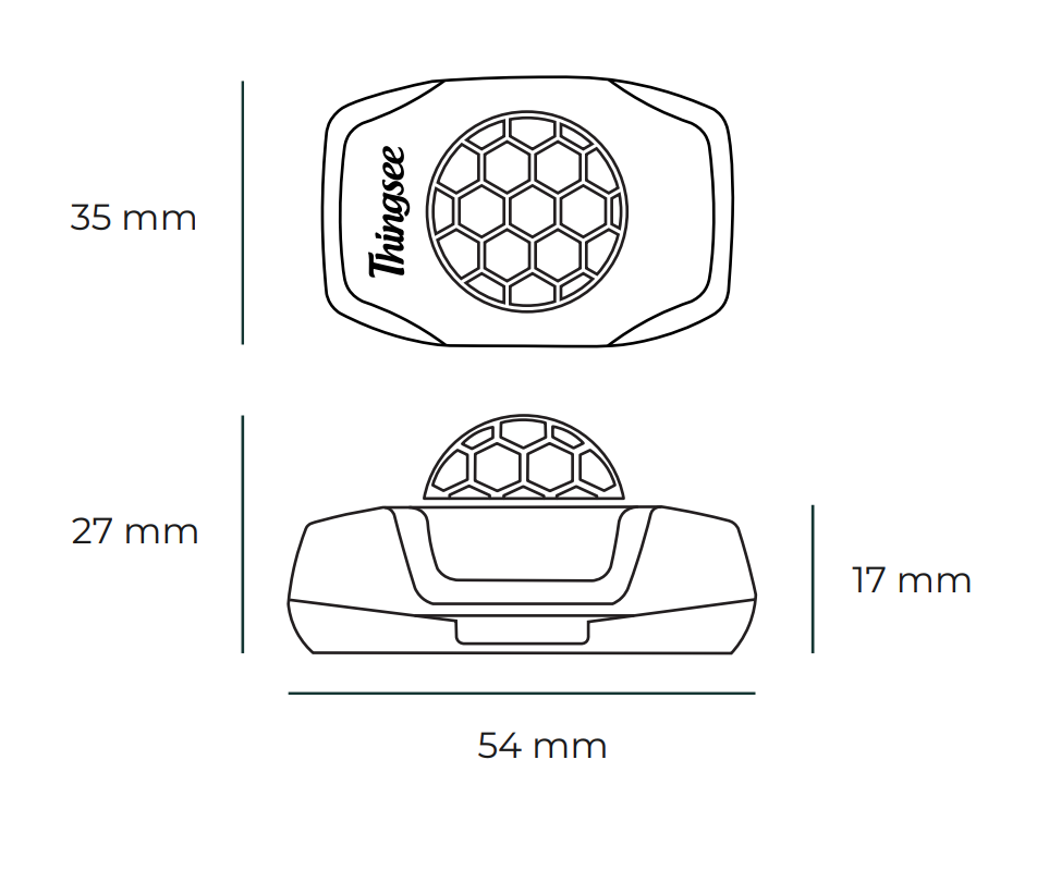 Thingsee PRESENCE occupancy sensor PIR measurements