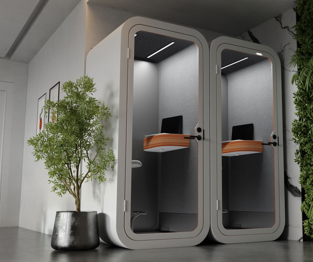 haltian phone booth occupancy monitoring