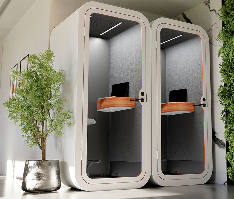 haltian phone booth occupancy monitoring